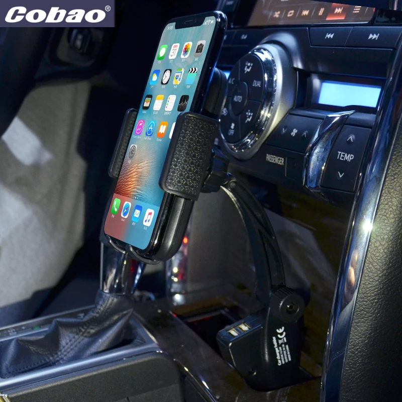 Cobao Универсальный Автомобильный держатель для мобильного телефона зарядное