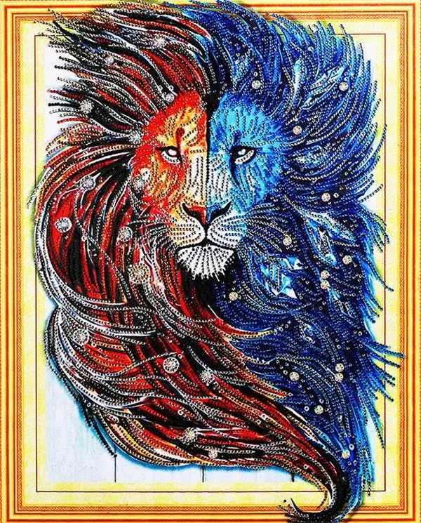 BAISITE, специальная форма, алмазная вышивка, животное, полный, стразы, 5D, DIY алмазная живопись, вышивка крестом, Алмазная мозаика, декор 021 - Цвет: 002