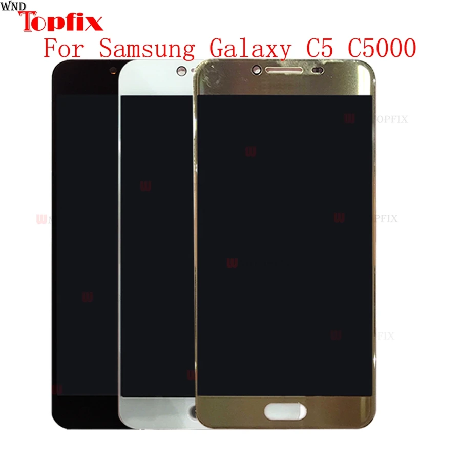 В наличии супер AMOLED для SAMSUNG C5 C5000 ЖК-дисплей кодирующий преобразователь