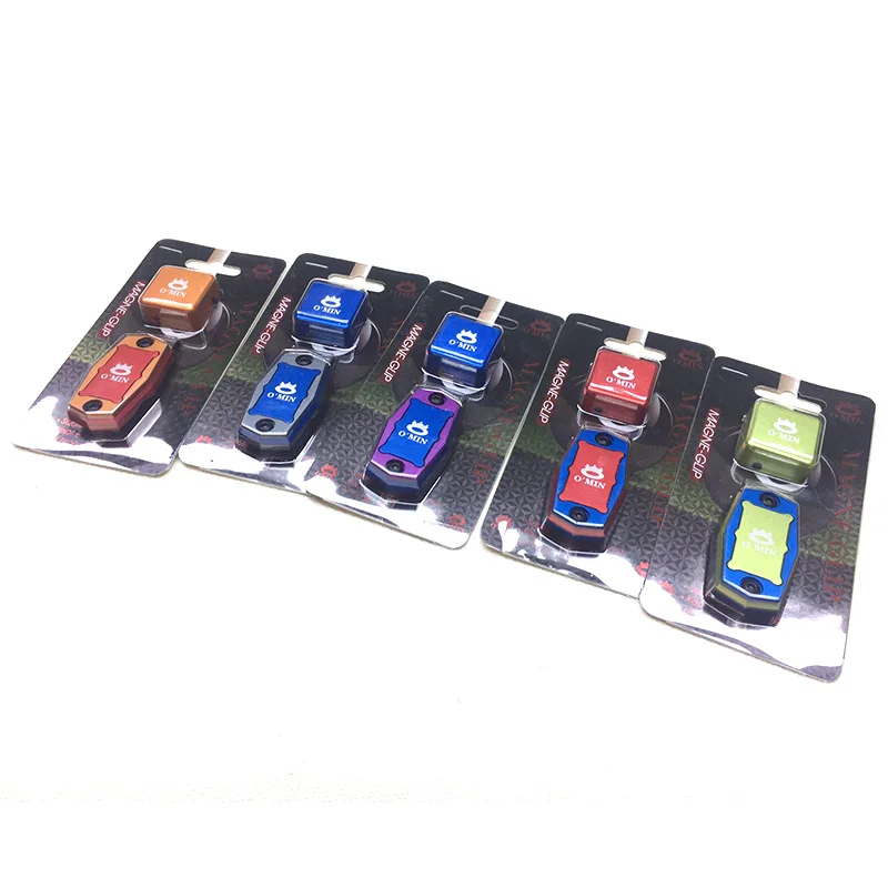 Новинка 2019 многоцветный магнитный металлический держатель для мелов OMIN