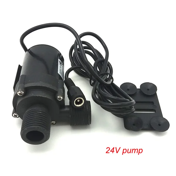24V pump 660B высокое качество DC12V или 24V 900L/ч Micro dc погружной насос для полива и Рокарий - Напряжение: 24V pump