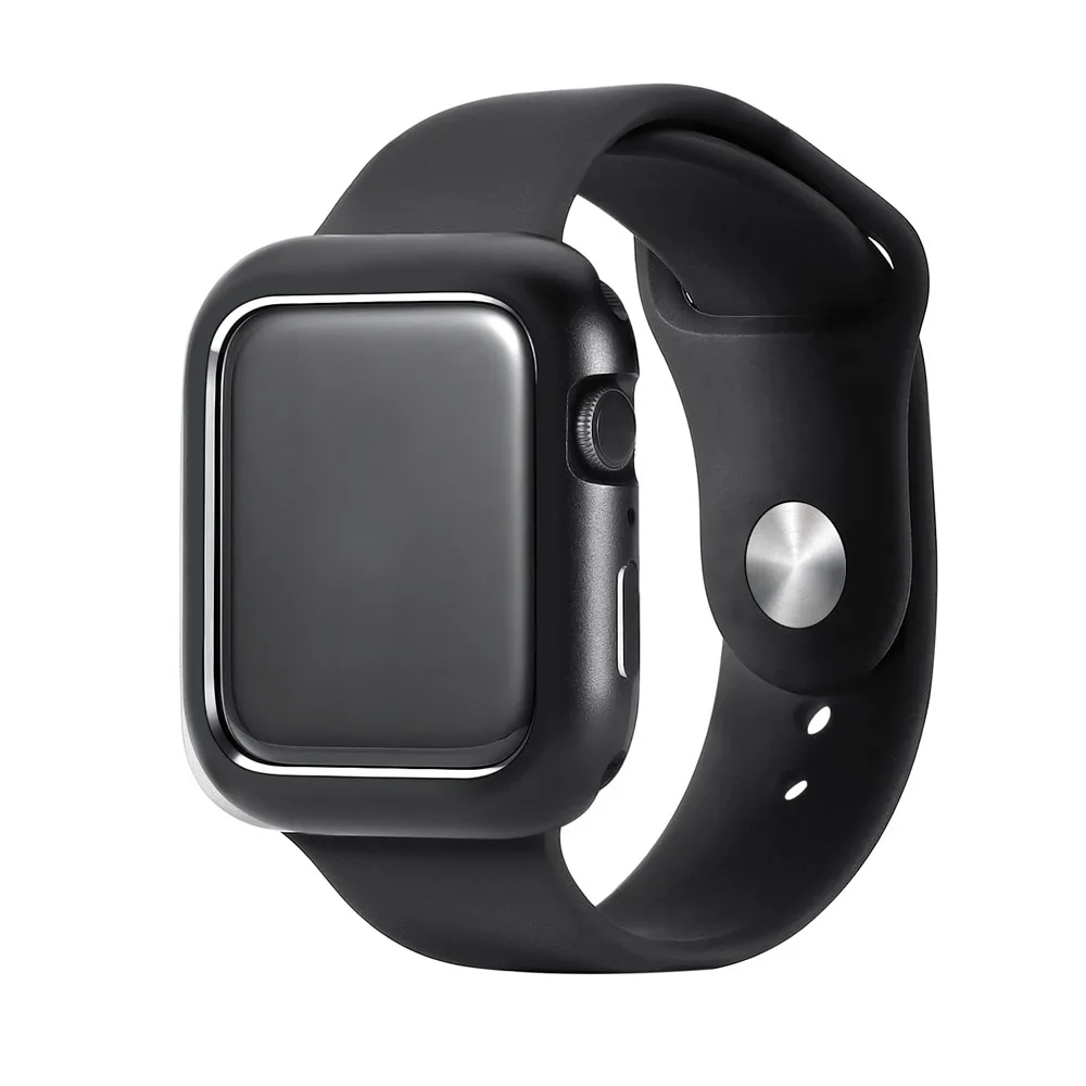 Магнитный защитный чехол для Apple Watch 4 40 мм 44 алюминиевая рамка из нержавеющей