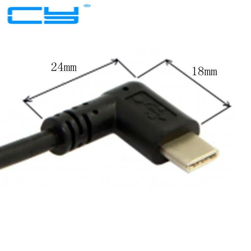 

10pcs1M 100CM 3FT Stretch USB-C USB 3.1 type c Type-C Angle male to Right Angled 90 Degree USB 2.0 A male spring Data Cable cord