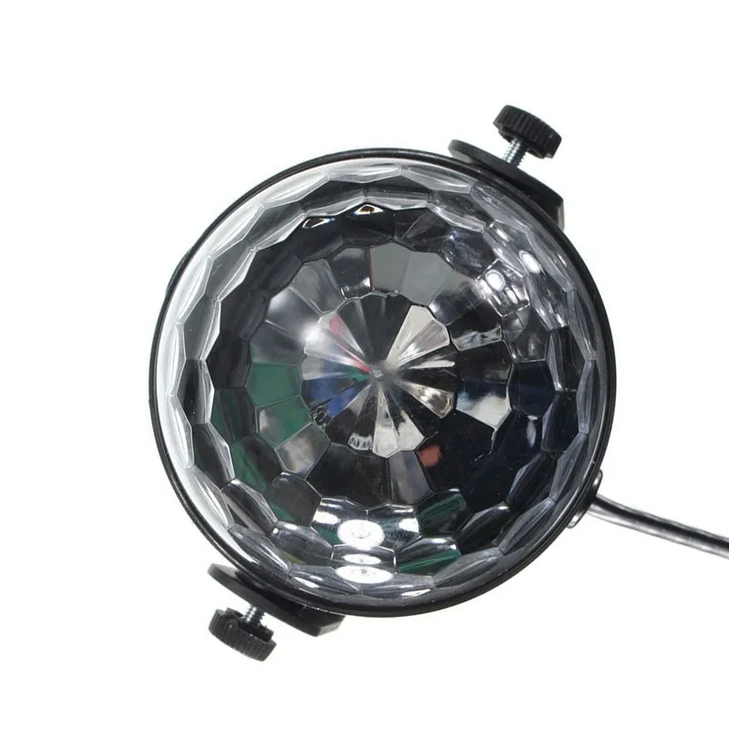 Новый RGB 5 Вт Светодиодный Кристаллический волшебный контрольный шар лазерные