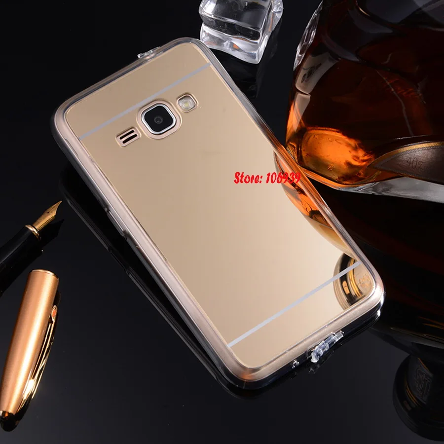 Electroplating Soft TPU Mirror Miror Phone Lady Ladies Coque Capinha Case Etui Fundas For Samsung Galaxy J1 J120 2016 J 120 1 |