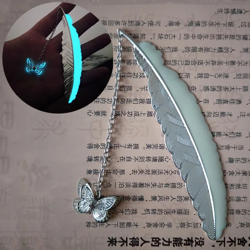 I Silver Ретро Металлические маркеры для книг светящиеся маркеры для книг с совой бабочки стрекозы винтажные красивые подарки для учителя студентов - Цвет: I Silver