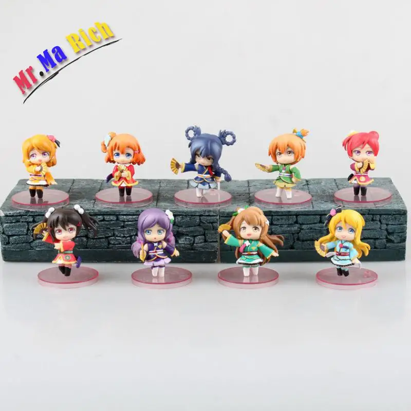 9 шт. аниме Lovelive! Любовь Live School Idol Kotori Minami фигурка игрушка|figure toy|kotori minami figurelove live |