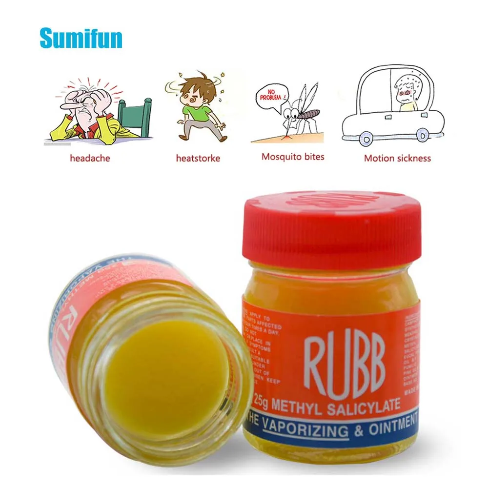 Sumifun Золотая охлаждающая мазь против комаров зуд головной боли головокружений обезболивающий крем медицинский пластырь P0023