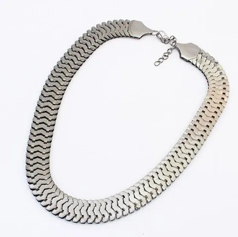 Ожерелье цепочка женское массивное золотистого цвета|fashion jewelry|jewelry fashionfashion choker |