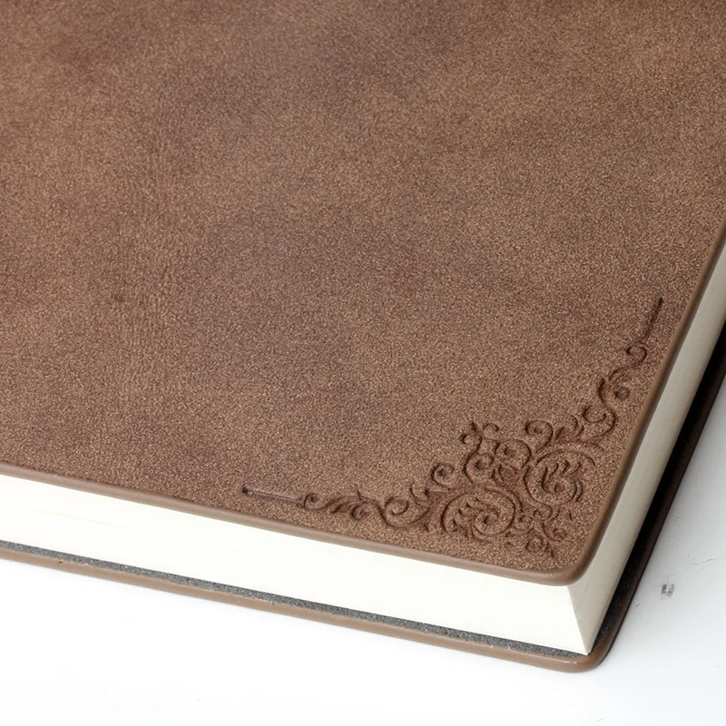 Виниловая бумажная записная книжка с логотипом настраиваемый блокнот кожаный