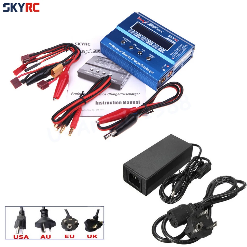 Оригинальное балансирующее зарядное устройство SKYRC IMAX B6 MINI 60 Вт/Dis для