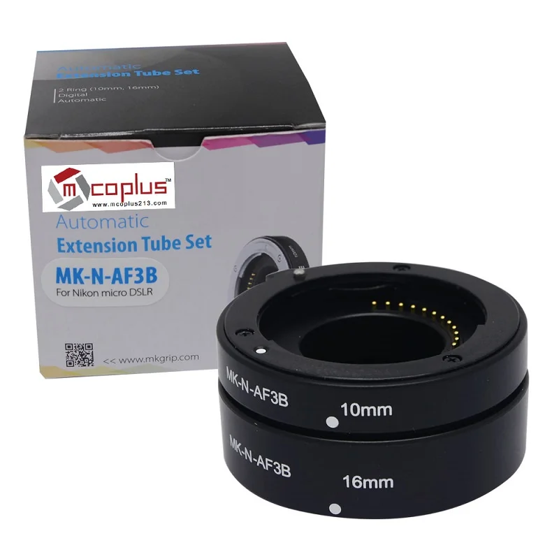 Набор Колец Mcoplus Meike для макросъемки с автофокусом AF кольцо-удлинитель Nikon 1 Z7 J1 J2 J3