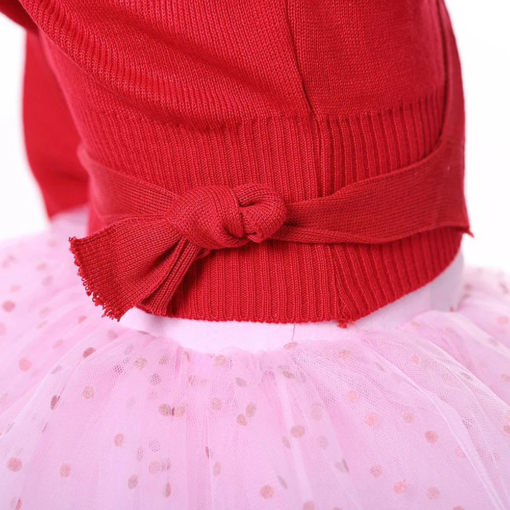 2019 Autumn Girls dancewear Winter Long Sleeve Dance Clothes Ballet Training Warm Knitted Cardigan Crossover Wrap kids clothes | Детская
