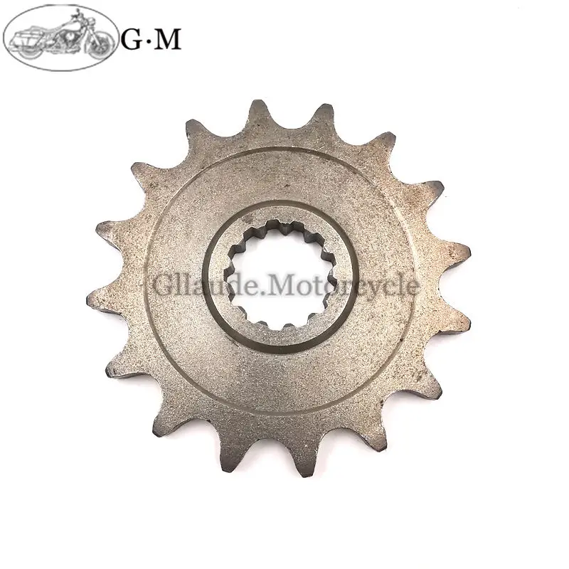 Front Chian Sprocket 520 цепи передние и задние звездочки шестерни от 16 до 43 зубы для Kawasaki ZX6R ZX600 2007- ZX-6R ZX636 2013- KLE650 Versys 07-19 - Цвет: Front Chian Sprocket