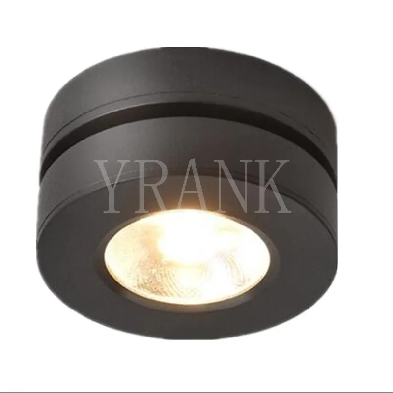 New Foldable Rotatable 5W 7W 10W Surface Mounted LED Ceiling Down Lights COB Track Light Lamp White Body Black | Лампы и освещение