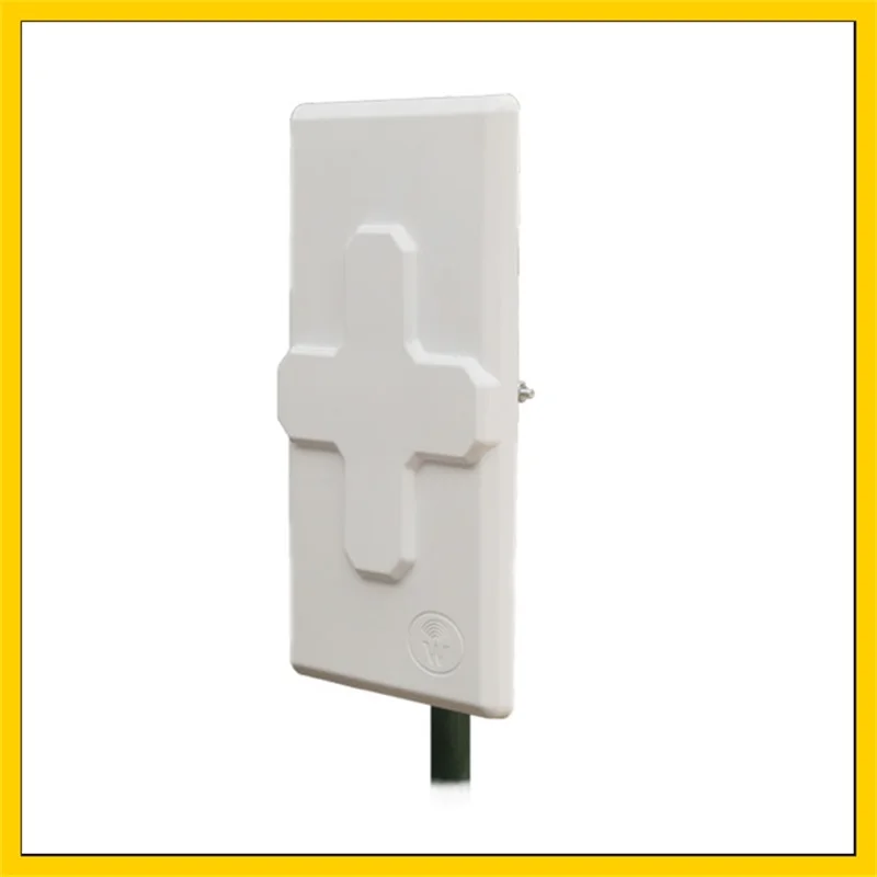 24dBi outdoor 4G LTE MIMO antennaLTE dual polarization panel antenna  double SMA male connector 5M cable for huawei  4G router