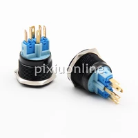 quick shipping ds697b 12v 22mm waterproof ip67 matal self locking push button switch europe sale at a loss