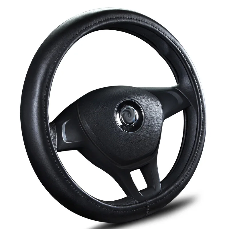 Кожаный чехол на руль для BMW e60 g30 аксессуары интерьера чехлы funda volante ford fiesta seat