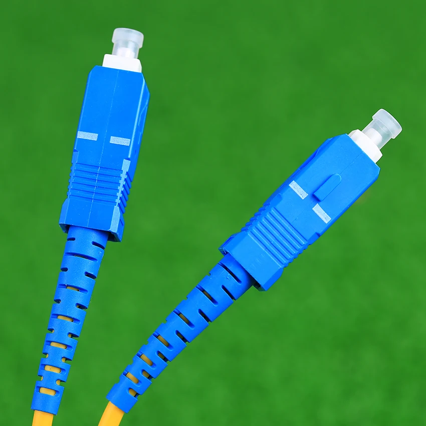 SC-SC волоконно-оптический джемпер FTTH однорежимный одножильный волоконный
