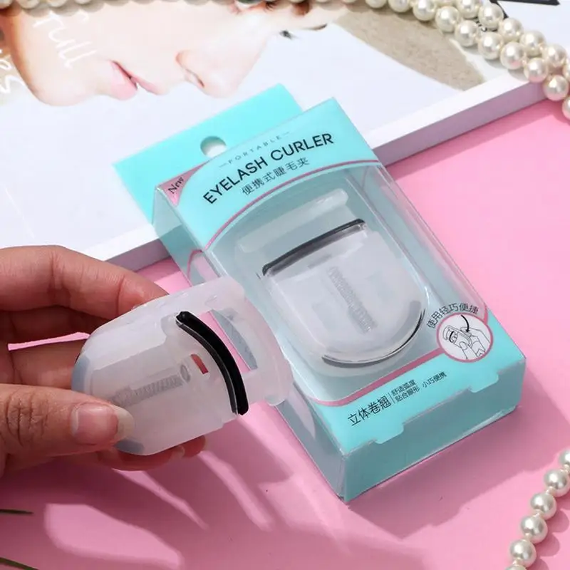New Mini Portable Eyelash Curler Three-dimensional Curl Clip Easy To Use And For Beauty Gift | Красота и здоровье