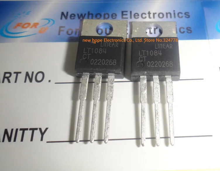 LT1084CT LT1084 TO 220|lot lot|lot 5pcs |