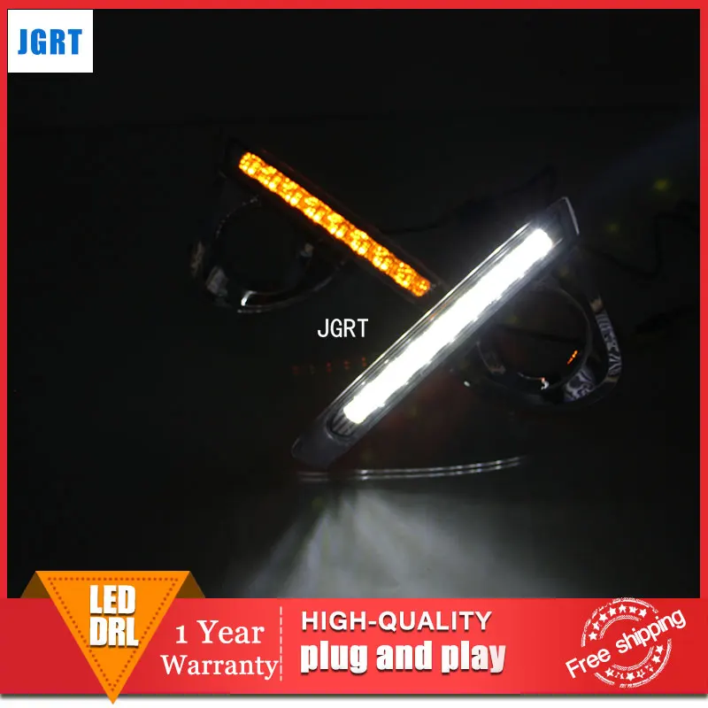 Car 2012-2014 Стайлинг для Toyota Crown LED DRL Корона светодиодные противотуманные лампы