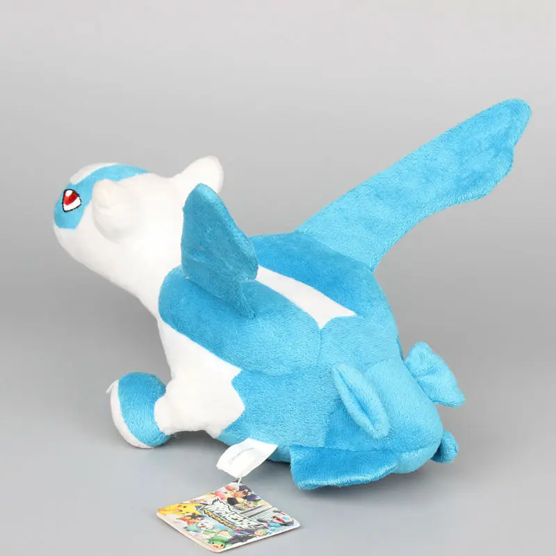 Горячая мультфильм Latias& Latios 2 стиля Мягкие плюшевые игрушки куклы с тегом 1" 30 см