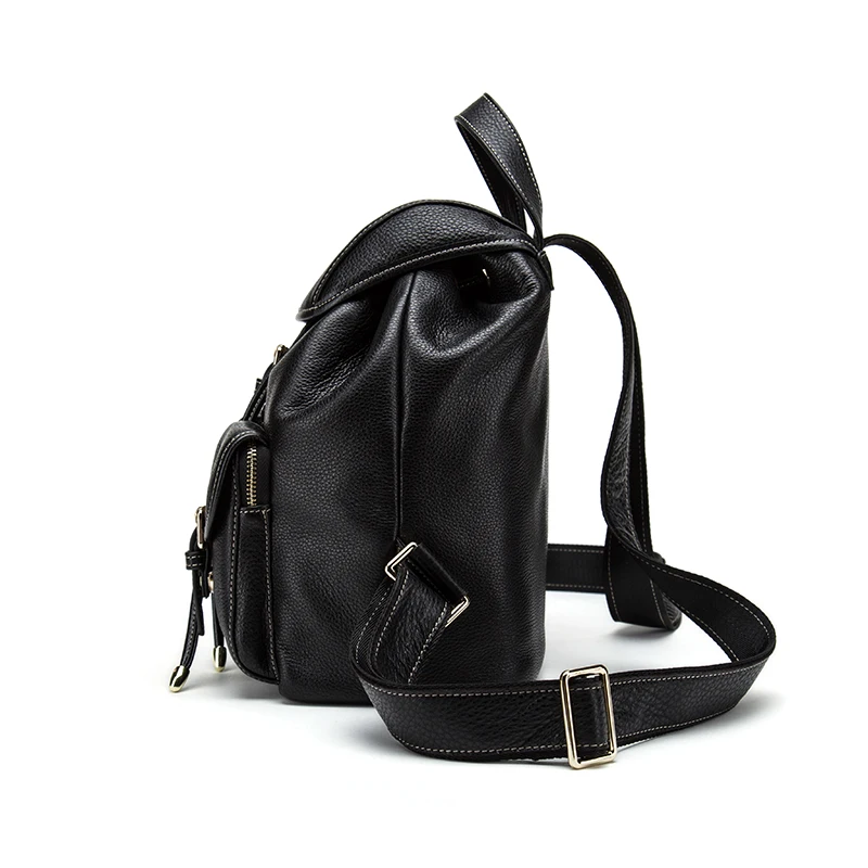 Женский дорожный рюкзак Большой Вместительный из 100% натуральной коровьей кожи