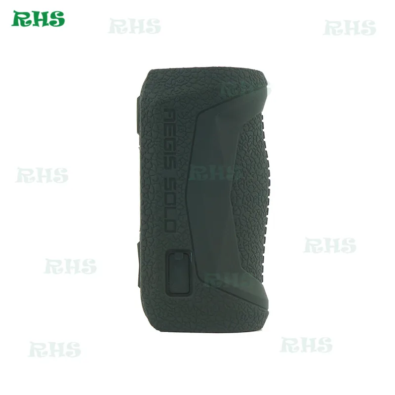 black RHS Новые товары для дома силиконовый защитный чехол для GeekVape Aegis Solo 100W 13 цветов - Цвет: black