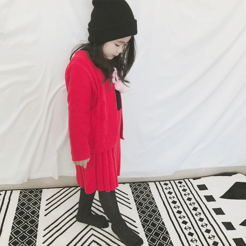 2 шт./комплект Детский комплект из Свитера и юбки на возраст 1 - 6 лет | Мать ребенок