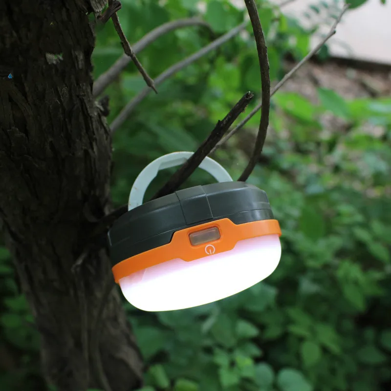 Mini tent lights outdoor camper  LED  home emergency  lantern portable battery lamp cob work inspection light