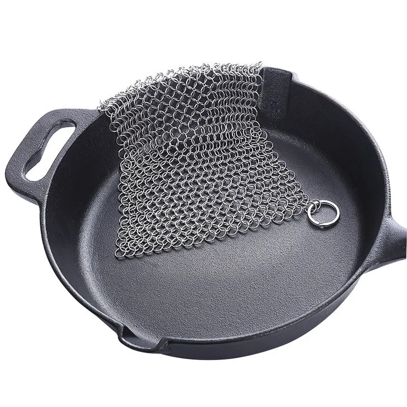 Волшебный чугунный очиститель из нержавеющей стали скруббер для предварительно