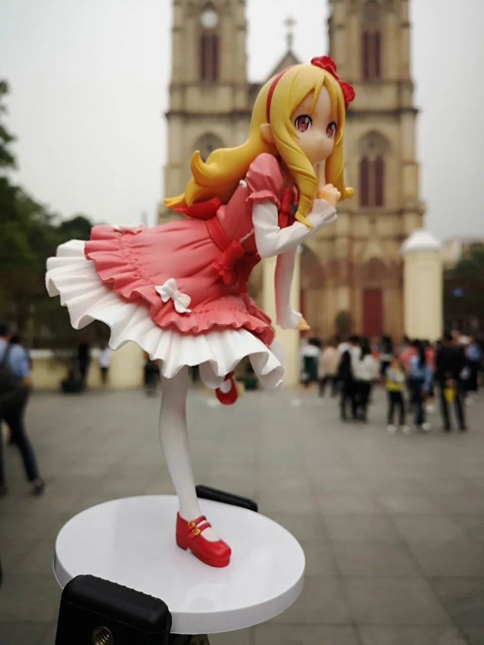 Yamada Elf Eromanga Sensei Emily Granger ПВХ фигурка ACGN Модель Коллекция игрушек 22 см | Игрушки и