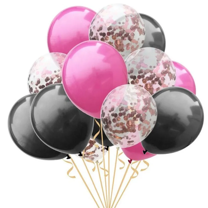 

Confetti Balloons15pcs12 Inch Pearl Latex Ballon Party Supplies Birthday Easter Decoration Adult Gifg Wedding Anniversary