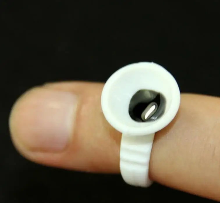 Оптовая продажа 100 шт. одноразовые кольца для наращивания ресниц держатель клея