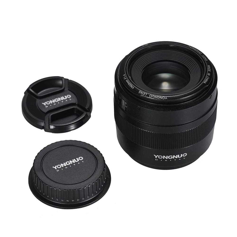 YONGNUO YN50mm F1.4 стандартный объектив с автофокусом(AF) и ручной фокусировкой(MF) для камеры Canon 70D 5D2 5D3 600D