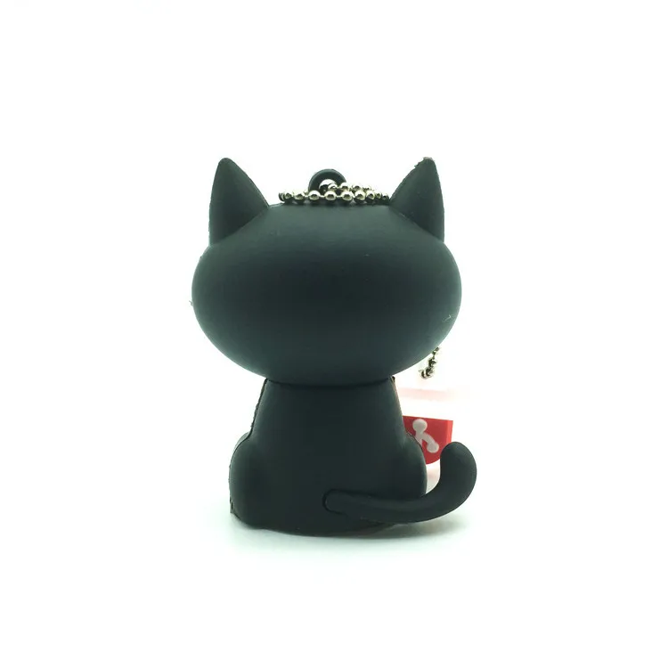 USB флеш накопитель милый кот ручка милые животные черный/белый карта 4 ГБ 8 16 32 64