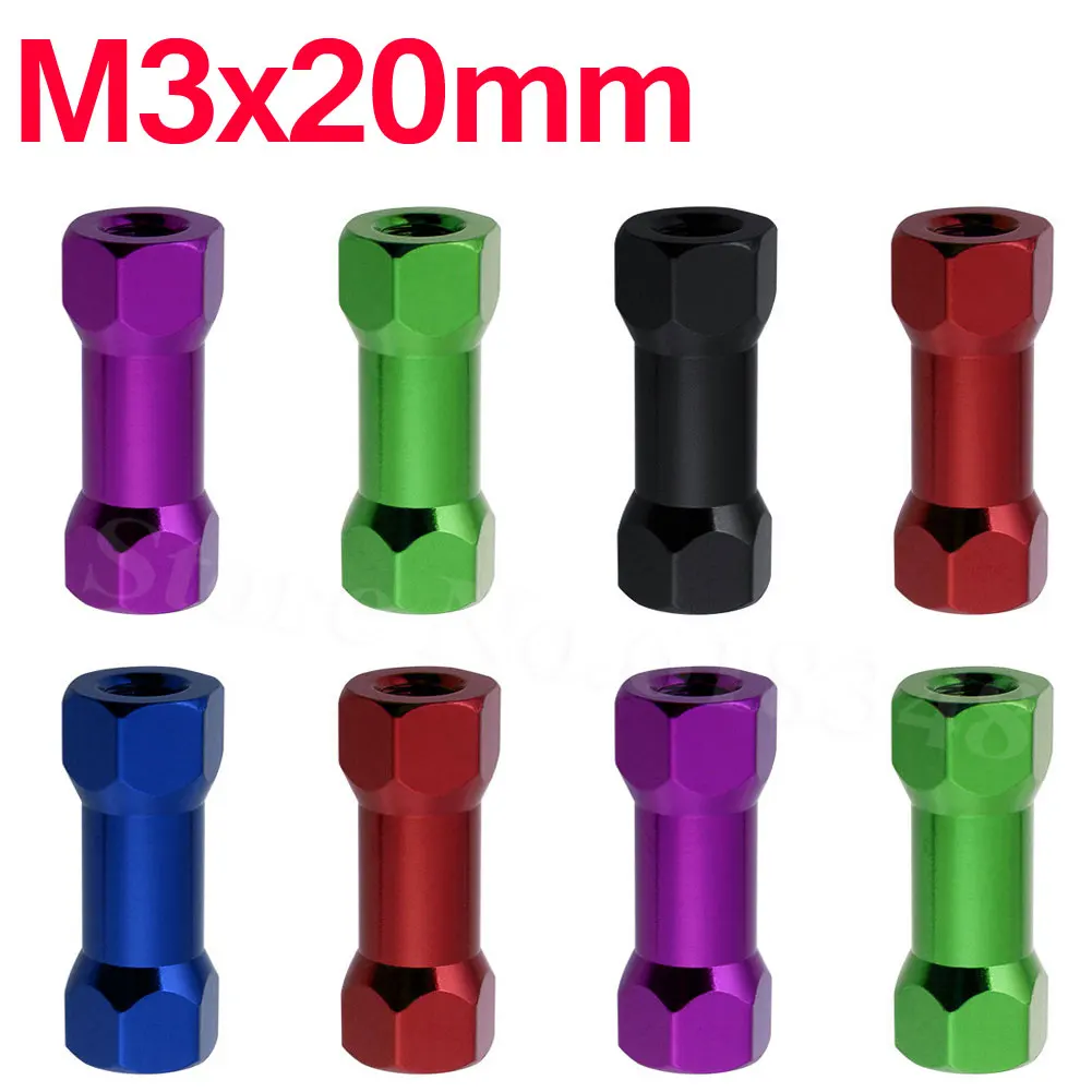 Алюминиевые Распорки с зазором M3x20mm запасные аксессуары для радиоуправляемого