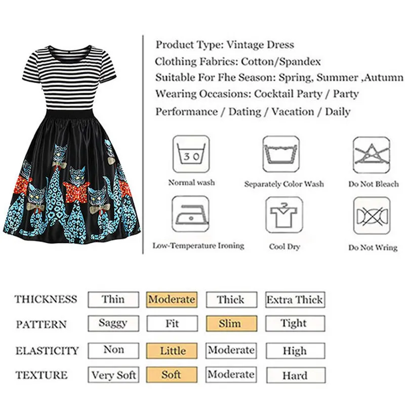 Женское винтажное платье Joansam праздничное в стиле ретро с высокой талией и