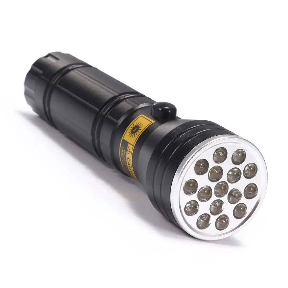 ALONEFIRE 16 Светодиодный UV светильник 395nm вспышка Ультрафиолетовый Скорпион кошки