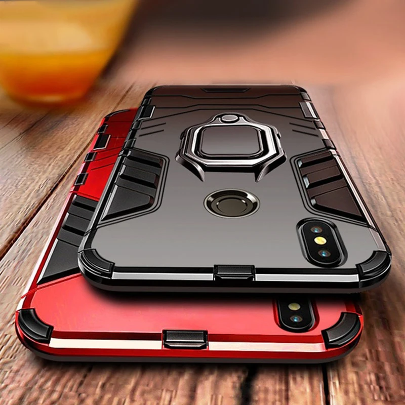 Shockproof Case For Xiaomi Mi 9 8 SE Lite A1 A2 5X 6X Armor Pocophone F1 MAX MIX 3 2 2S Play Phone Cover | Мобильные телефоны и