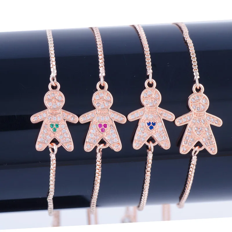 Bracciale donna Летний Новый дизайн модные ювелирные изделия микро проложить Циркон