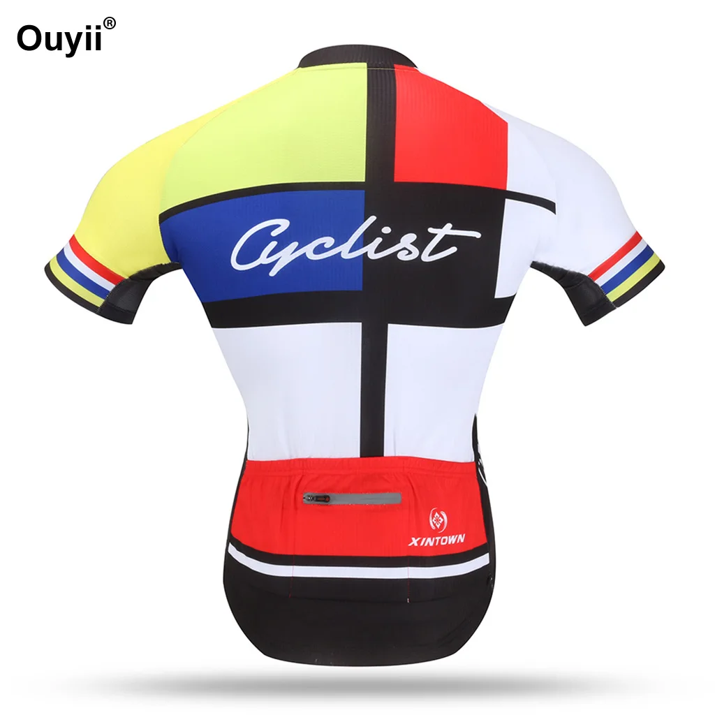 Outdoor Cycling Jersey Sets Short Sleeve Suits Sports Sweat Quick Dry Clothing Mountain Bike Clothe Wicking Sportswear | Спорт и