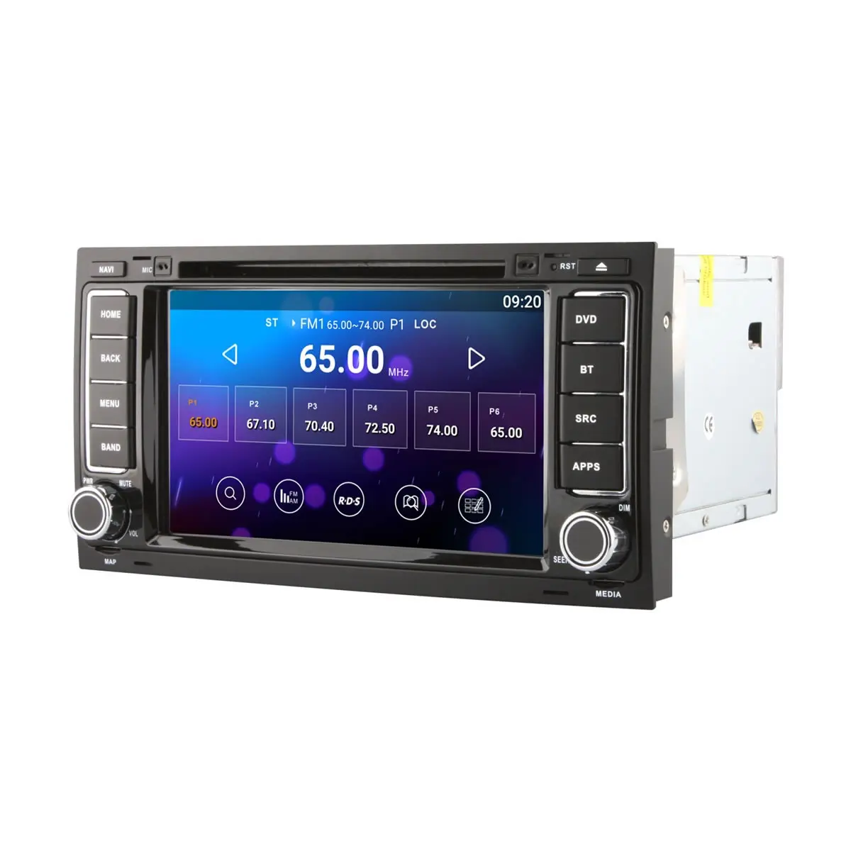 Android 5.1 Quad Core Автомобильный DVD GPS Радио Для Volkswagen VW T5 Transporter Multivan Touareg 2007 2010 Поддержка
