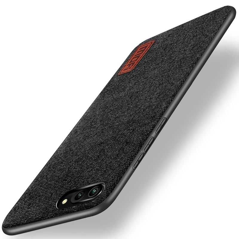 Чехол для honor 10, чехол MOFI для huawei honor 10, тканевый чехол для honor 10, чехол на заднюю панель, мягкий силиконовый Полный Чехол, матовый чехол