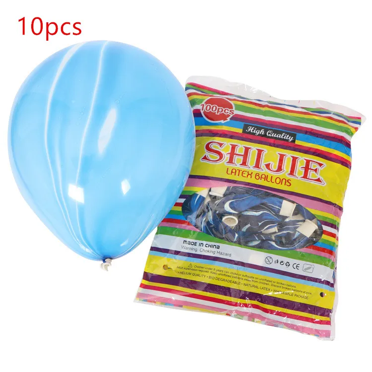 Latex Balloons 10pcs 1 шт. 100*97 см розовый маленький конь фольгированные воздушные шары-единороги на день рождения Единорог праздничные гелиевые шары Детские игрушки животные Globos поставки - Цвет: Latex Balloons 10pcs