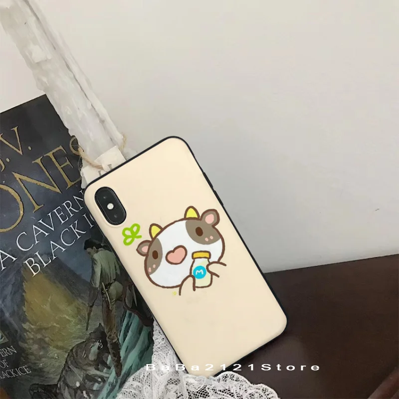 Babaite корова Высокое качество Классический чехол для телефона для iPhone X XS XR XSMax 6 6S 7 7plus 8 8Plus Xs 5 5S SE 5c11 11pro 11promax