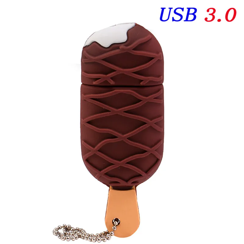 C JASTER горячая Распродажа высокоскоростная флеш-накопитель USB 3,0 4 ГБ 8 ГБ 16 ГБ 32 ГБ 64 ГБ мультяшное мороженое U диск свадебная фотография подарок - Цвет: C