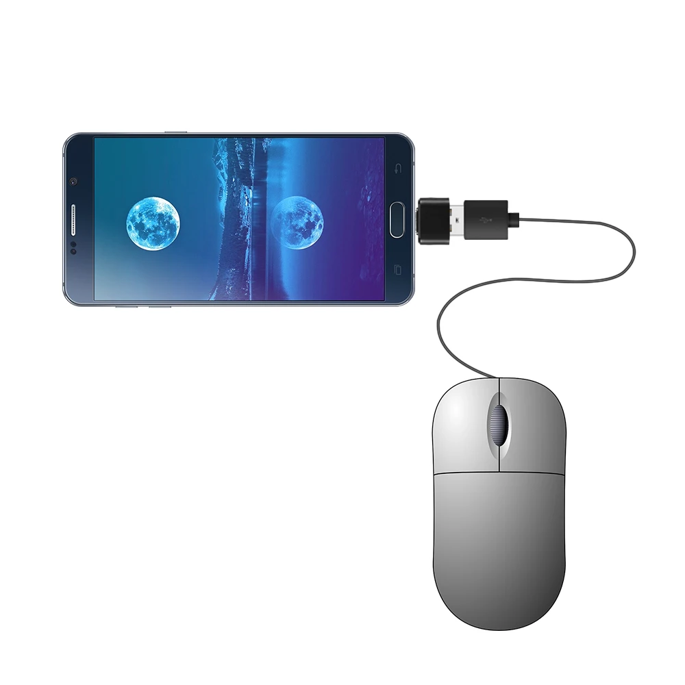 Адаптер USB 2,0 конверсионная головка женский микро USB для мужчин типа C для телефонов планшетов