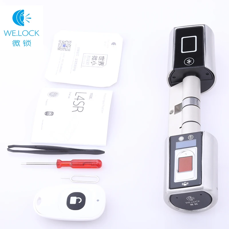2021 Новое поступление интеллектуальный замок микро-типа со сканером отпечатков